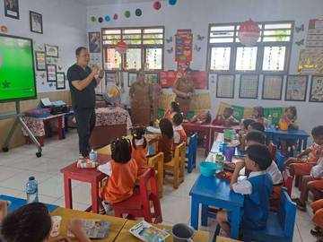 Edukasi Kesehatan Puskesmas Kauditan Bagi Anak TK