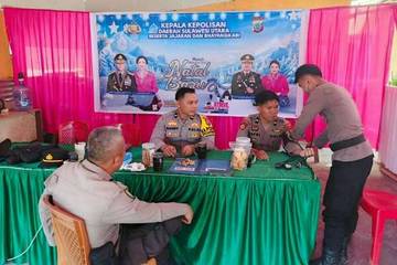Sub Satgas Dokkes Polres Minsel Cek Kesehatan Personel