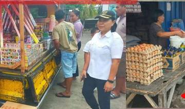 Camat Liktim Pantau Harga Pasar