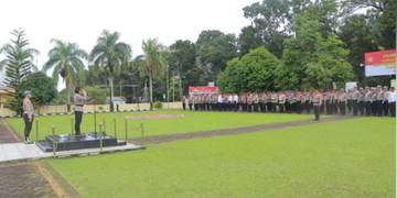 Usai Nataru, Polres Minut Gelar Apel Perdana 2026