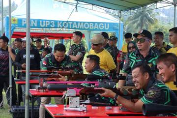 Kejuaraan Menembak Kajari Kotamobagu Cup II Resmi Dibuka