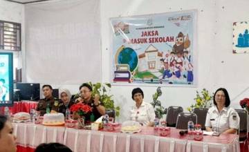 Kejari Minahasa Edukasi Siswa lewat Jaksa Masuk Sekolah