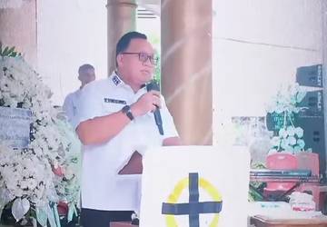 Bupati Minahasa Hadiri Ibadah Penghiburan Keluarga Pangkerego