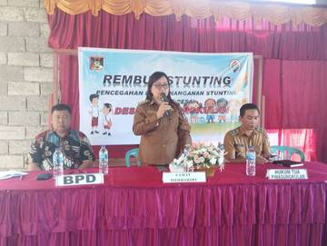 Camat Yelly Soput Pimpin Musrenbang Desa Pinsungkulan