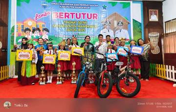 Lomba Bertutur Tingkat SD/MI Se-Kabupaten Manokwari