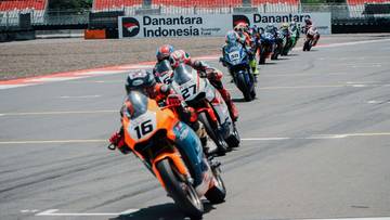 Mandalika Jadi Panggung Penentuan Juara Nasional, Aksi Seru Warnai Race 1
