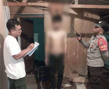 Mayat Pria Ditemukan Tergantung di Pagesangan Timur