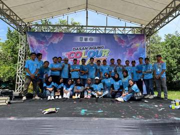 Colour Blast Run Dasan Agung Dorong Hidup Sehat