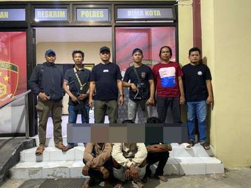  Polsek Sape Amankan Tiga Terduga Pelaku Pembunuhan