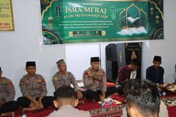 Momen Isra Mi’raj, Kapolres Bima Ingatkan Perkuat Pelayanan