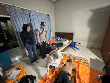 Polisi Olah TKP Penemuan Mayat di Lombok Tengah 