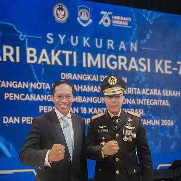 Menteri Imigrasi Resmikan Kantor Imigrasi Kelas II Lotim