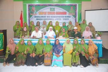 Muslimat NU Bima Rakercab, Ini Harapan Pemkab Bima 