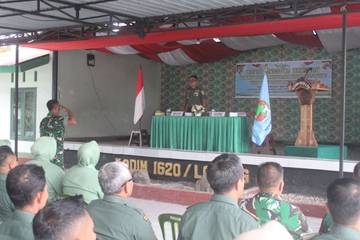 Kodim 1620/Loteng Mantapkan Peran Koperasi