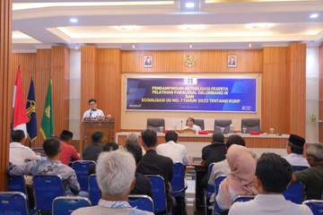 Kemenkum NTB Dampingi Aktualisasi Peserta Pelatihan Paralegal