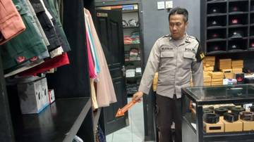 CCTV Antar Polresta Mataram Tangkap Residivis Pembobol Toko