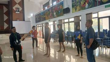 Bidik 90 Emas Porprov 2026, KONI Loteng Uji Fisik 159 Atlet Pelatda