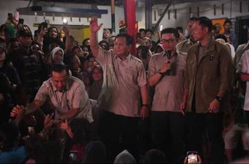 Presiden Rayakan Tahun Baru 2026 Bersama Warga 