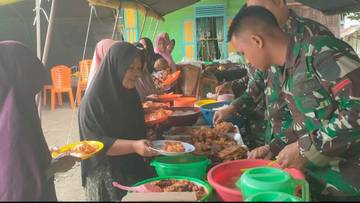 Pelayanan Warga Terdampak Banjir Melalui Dapur Umum 