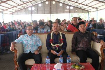 Wali Kota Tanjungbalai Hadiri Bona Taon PPSD Siahaan. 