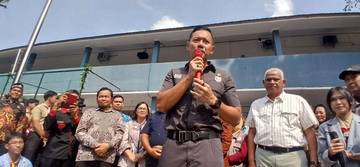 AHY Kunjungi SMAN 3 Medan, Tekankan Pembangunan SDM