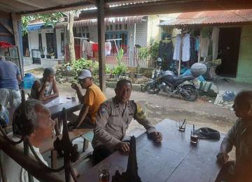 Bhabinkamtibmas TB Tekankan Pentingnya Jaga lingkungan yang Harmonis 