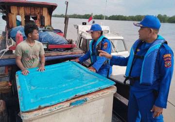 Sat Polairud Tanjungbalai Kembali Pastikan Perairan Kondusif