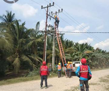 Tingkatkan Keandalan Listrik, PLN UP3 Rantauprapat Lakukan Grebek-Penyulang