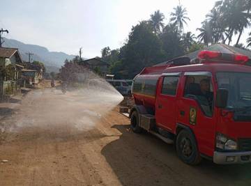 Pemulihan Pascabencana Tapteng, Kodam I/BB Kerahkan Mobil Damkar  