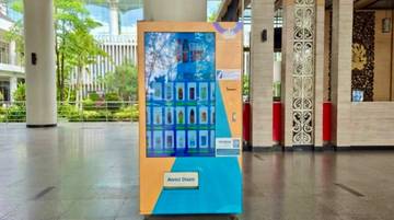 Tak Perlu Antre, Vending Machine Kian Diminati