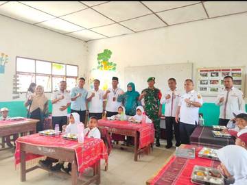 TNI Dukung Penuh Dapur MBG Berkah Berampu