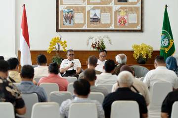 ​Penguatan Tebing Sungai Batang Serangan Dikerjakan Tahun Ini