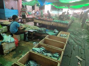 Cek Harga Udang Di Pasar Wamanggu Merauke