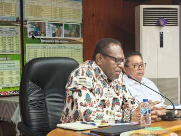 Kabupaten Merauke Tuan Rumah Rakor SID Cetak Sawah 