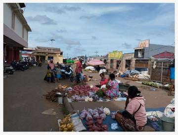 Harga Barang Kebutuhan Pokok di Pasar Wamanggu