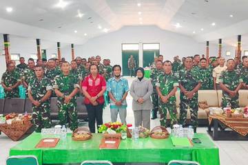 Primkop KSJ Kodim 1707/Merauke Gelar Rapat Anggota Tahunan 