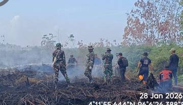 Pemkab Aceh Barat Laporkan Karhutla Capai 50,2 Hektare