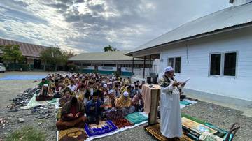 Warga Pasi Jambu Gelar Salat Istisqa Akibat Kekeringan