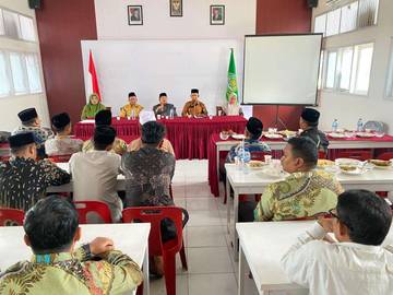 Ketua MPU Aceh Silaturrahmi Bersama KUA dan Penyuluh