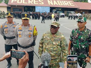 Kapolda Papua Tengah Pastikan Operasi Lilin 2025 Aman