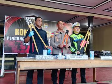 Polres Nabire Bongkar Sindikat Curanmor Modus Gunting