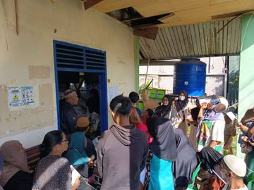 Warga Diimbau Tidak Mengenakan Perhiasan Saat Ambil Bantuan 