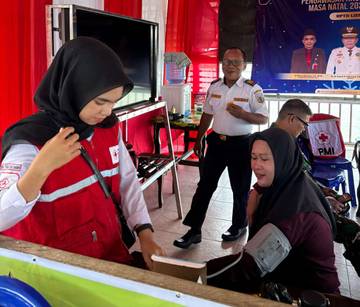 PMI Nunukan Siagakan Layanan Kesehatan Periode Libur Nataru