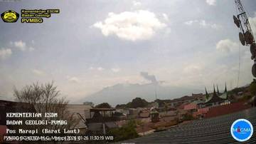 Sejak Awal Januari, Gunung Marapi Telah Erupsi Sembilan Kali