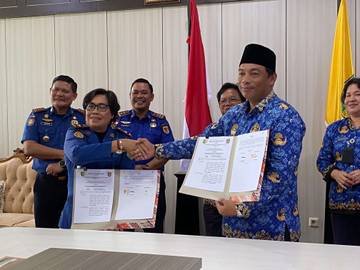 ‎Damkar Palangka dan Katingan Kerjasama Kebakaran dan Penyelamatan