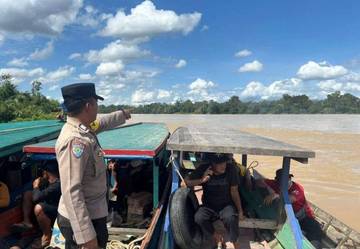 Pria Desa Tumbang Lahang Hilang di Sungai Katingan