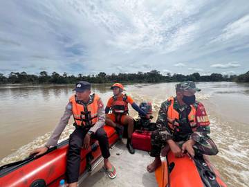 Pemuda Asal Tangerang Hanyut di Sungai Kahayan Gumas