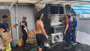 Dapur Rumah Warga Terbakar Akibat Anak Main Api