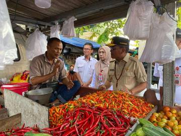 Curah Hujan Tinggi Akibatkan Inflasi Kalteng 