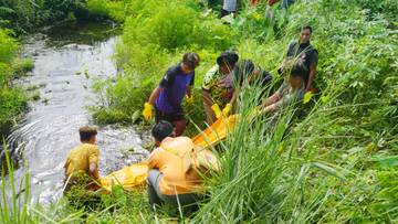 Mayat Pria Ditemukan Dalam Drainase G. Obos Ujung
